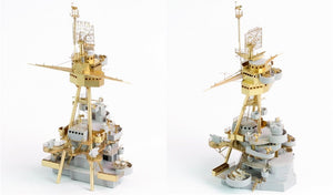 Pontos 35023FN USS BB-34 New York 1944 Detail-up set (w/Teak Tone Deck, Barrels, Resin, PE) – image 23