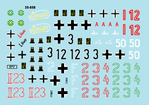 Star Decals 35-858 German Tanks in Italy 5 1/35 – image 3