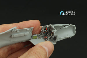 Quinta Studio QD48514 P-39Q/N Airacobra 3D-Printed coloured Interior on decal paper (Arma Hobby) 1/48 – zdjęcie 8
