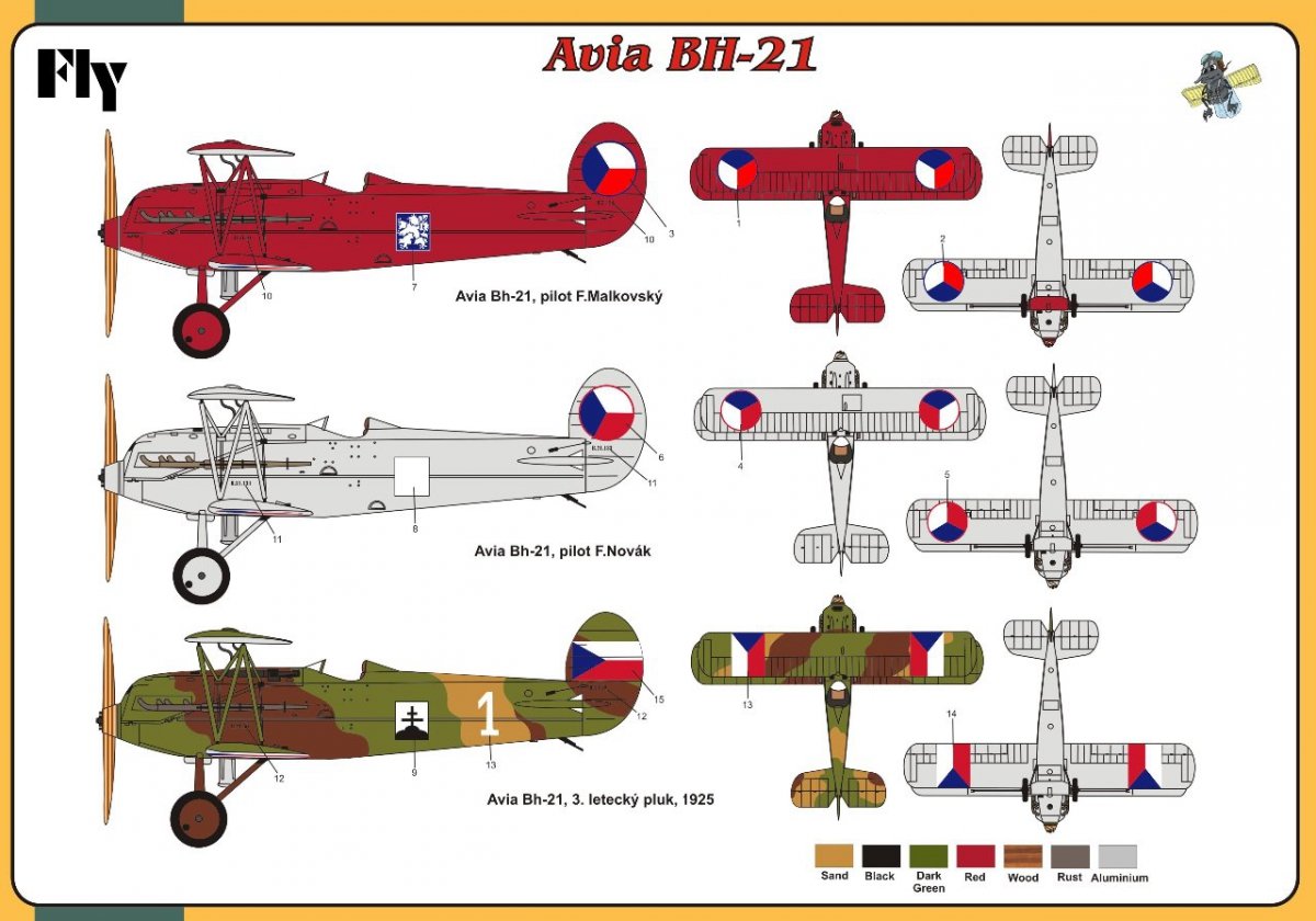 Fly 72011 Avia BH-21 1/72 – zdjęcie 6