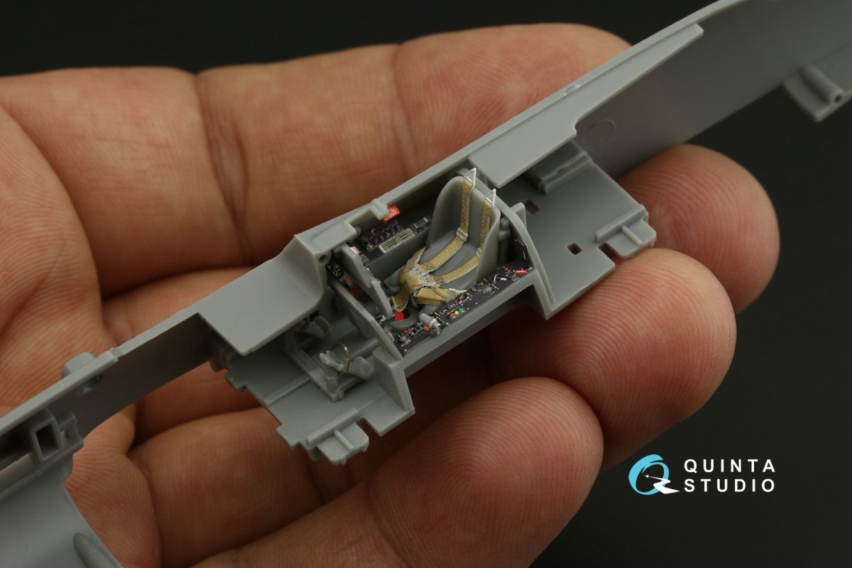 Quinta Studio QD48296 FW 190D-9 3D-Printed &amp;amp; coloured Interior on decal paper (HobbyBoss) 1/48 – zdjęcie 7
