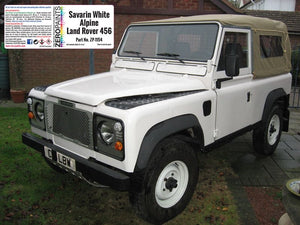 Zero Paints ZP-1154SAVARIN Land Rover Savarin White Alpine 456 60ml