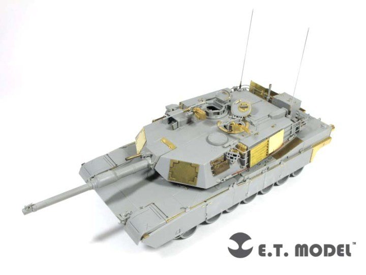 E.T. Model E35-066 Modern US ARMY M1A1 AIM MBT (For DRAGON 3535) 1/35 – zdjęcie 2