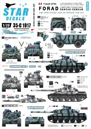 Star Decals 35-C1017 FORAD training center 1/35
