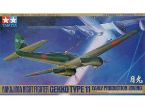 Tamiya 61084 Nakajima Night Fighter Gekko Type 11 Early Production (Irving) 1/48