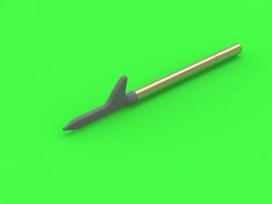 Master AM-48-135 Curtiss P-40 B/C - US version - .30 cal Browning rifle barrels and US version Pitot tubes (1/48)