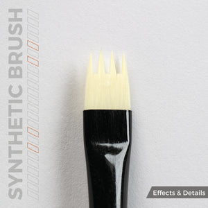 AK Interactive AKB101 SURVIVAL WEATHERING BRUSHES SET – zdjęcie 5