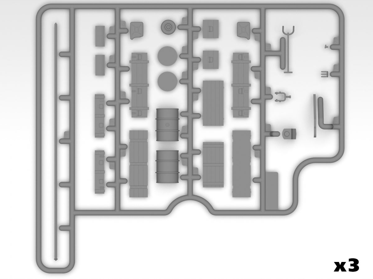 ICM 48409 Luftwaffe Airfield Equipment 1/48 – zdjęcie 6