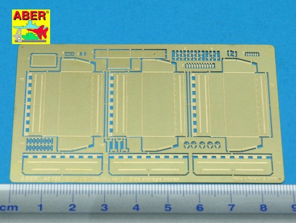Aber 48025 Cromwell Mk.IV - część 3- boczne zasobniki (TAM) 1/48 – zdjęcie 3