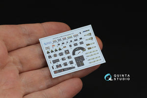 Quinta Studio QD72218 Ju 88A-4 3D-Printed &amp;amp; coloured Interior on decal paper (Hasegawa) 1/72 – zdjęcie 7