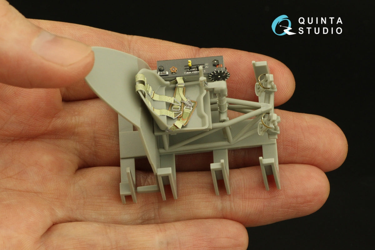 Quinta Studio QD32166 Do 335A-12 3D-Printed &amp;amp; coloured Interior on decal paper (Zoukei-Mura) 1/32 – zdjęcie 10