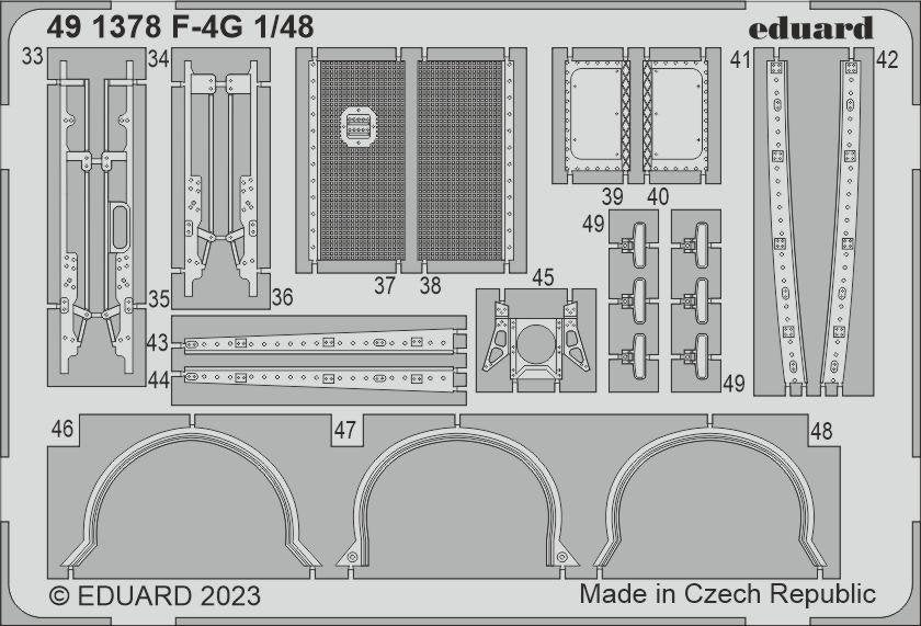 Eduard 491378 F-4G MENG 1/48 – zdjęcie 2