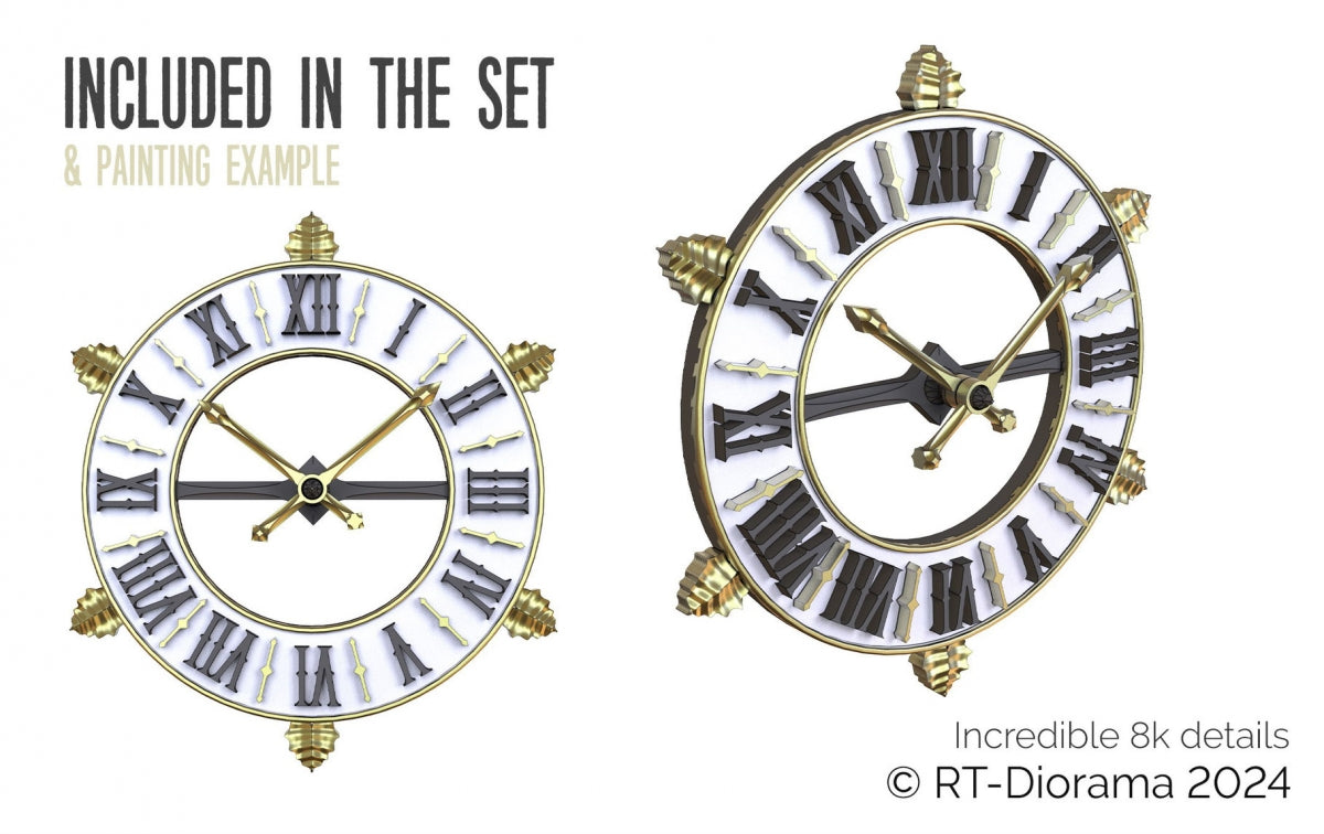 RT-Diorama 35433 Tower clock 1/35 – zdjęcie 2