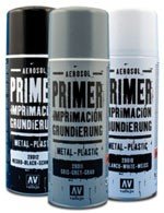 Vallejo 28011 Surface Primer Grey spray 400ml.