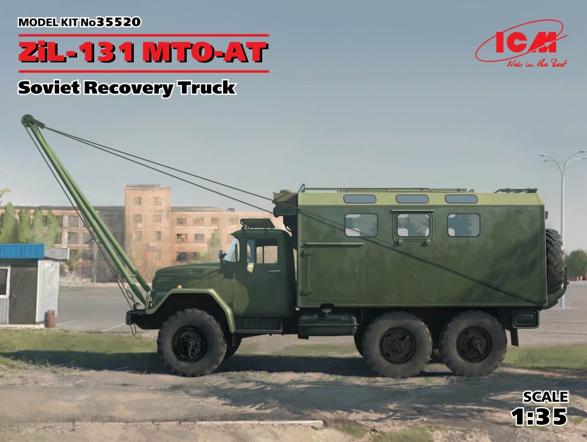 ICM 35520 ZiL-131 MTO-AT, Soviet Recovery Truck 1/35