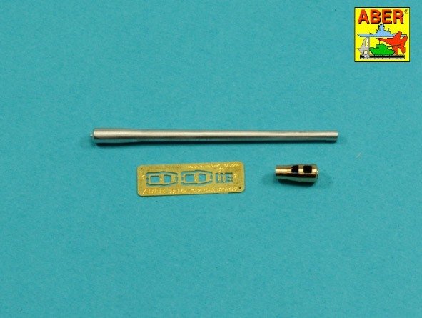 Aber 72L-04 Barrel 122 mm D-25T for Soviet tanks IS-2, IS-3, ISU-122S / Soviet tank barrel 122mm D-25T for IS-2, IS-3, ISU-122S 1/72