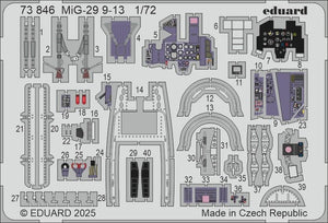 Eduard 73846 MiG-29 9-13 GREAT WALL HOBBY 1/72