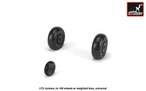 Armory Models AW72203 Junkers Ju 188 wheels w/ weighted tires 1/72 – image 2