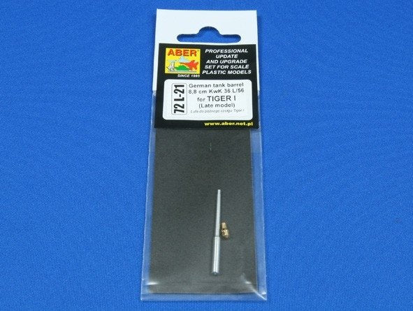 Aber 72L-21 German tank barrel 8,8cm KwK 36 L/56 for (Late model) Tiger I 1/72 – image 5