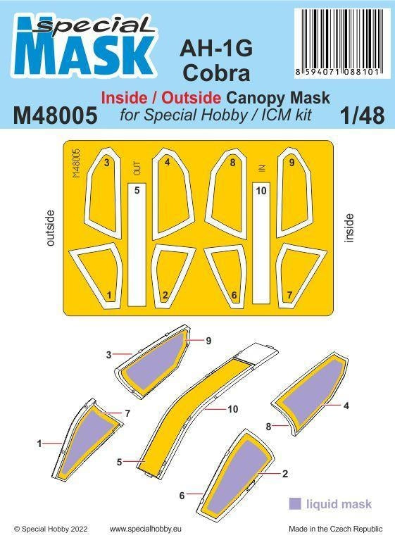 Special Hobby M48005 AH-1G Cobra 1/48 