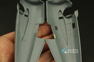 Quinta Studio QD48403 F4F-4 Wildcat 3D-Printed &amp;amp; coloured Interior on decal paper (Eduard) 1/48 – zdjęcie 9