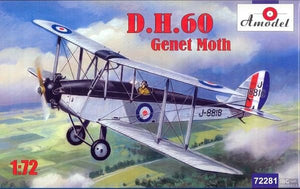 A-Model 72281 D.H.60 Genet Moth 1/72