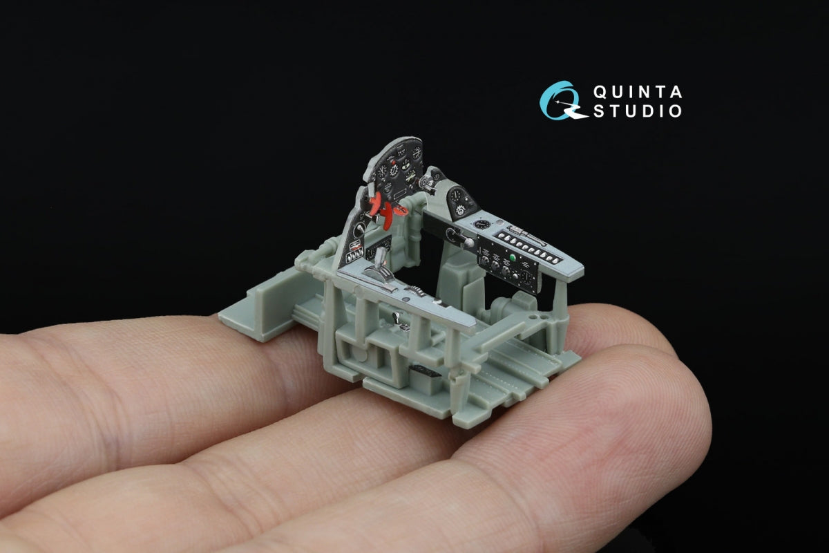 Quinta Studio QD48540 F3F-2 3D-Printed &amp;amp; colored Interior on decal paper (Academy/Accurate Miniatures) 1/48 – image 6