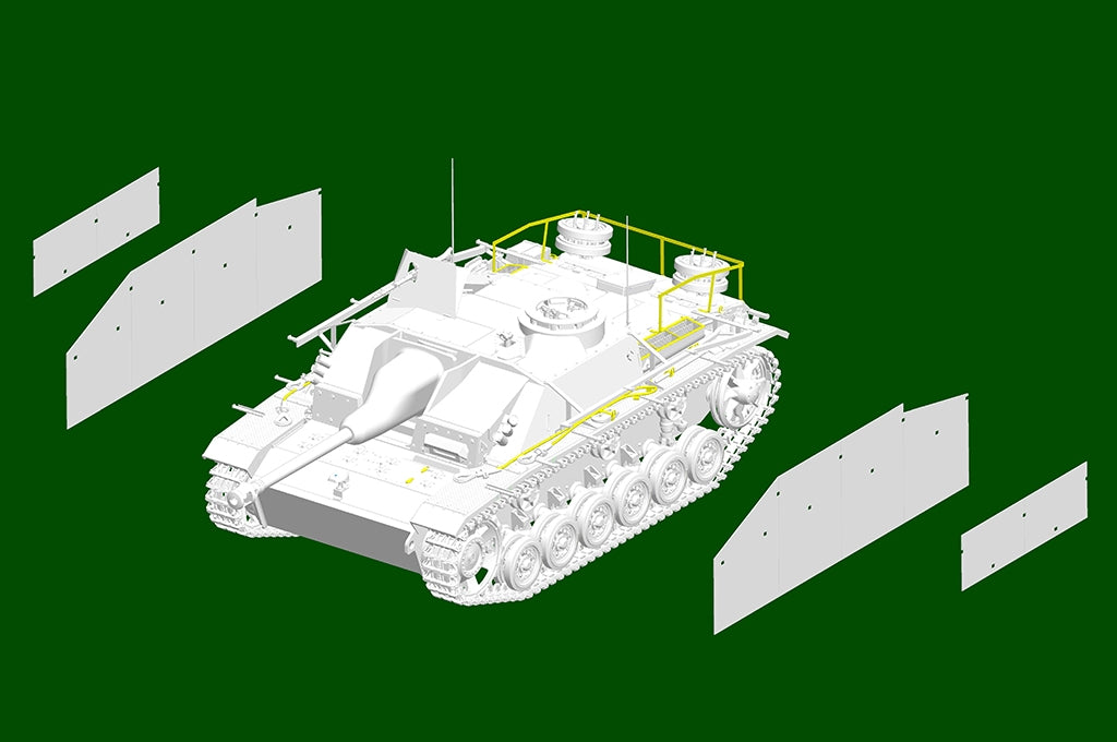 Trumpeter 00946 StuG.III Ausf.G 1943 Production 1/16 – zdjęcie 6