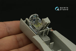 Quinta Studio QD48277 F/A-18А 3D-Printed &amp;amp; coloured Interior on decal paper (HobbyBoss) 1/48 – zdjęcie 10
