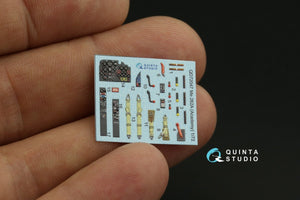 Quinta Studio QD72047 Me-262A 3D-Printed &amp;amp; coloured Interior on decal paper (Academy) 1/72 – zdjęcie 3