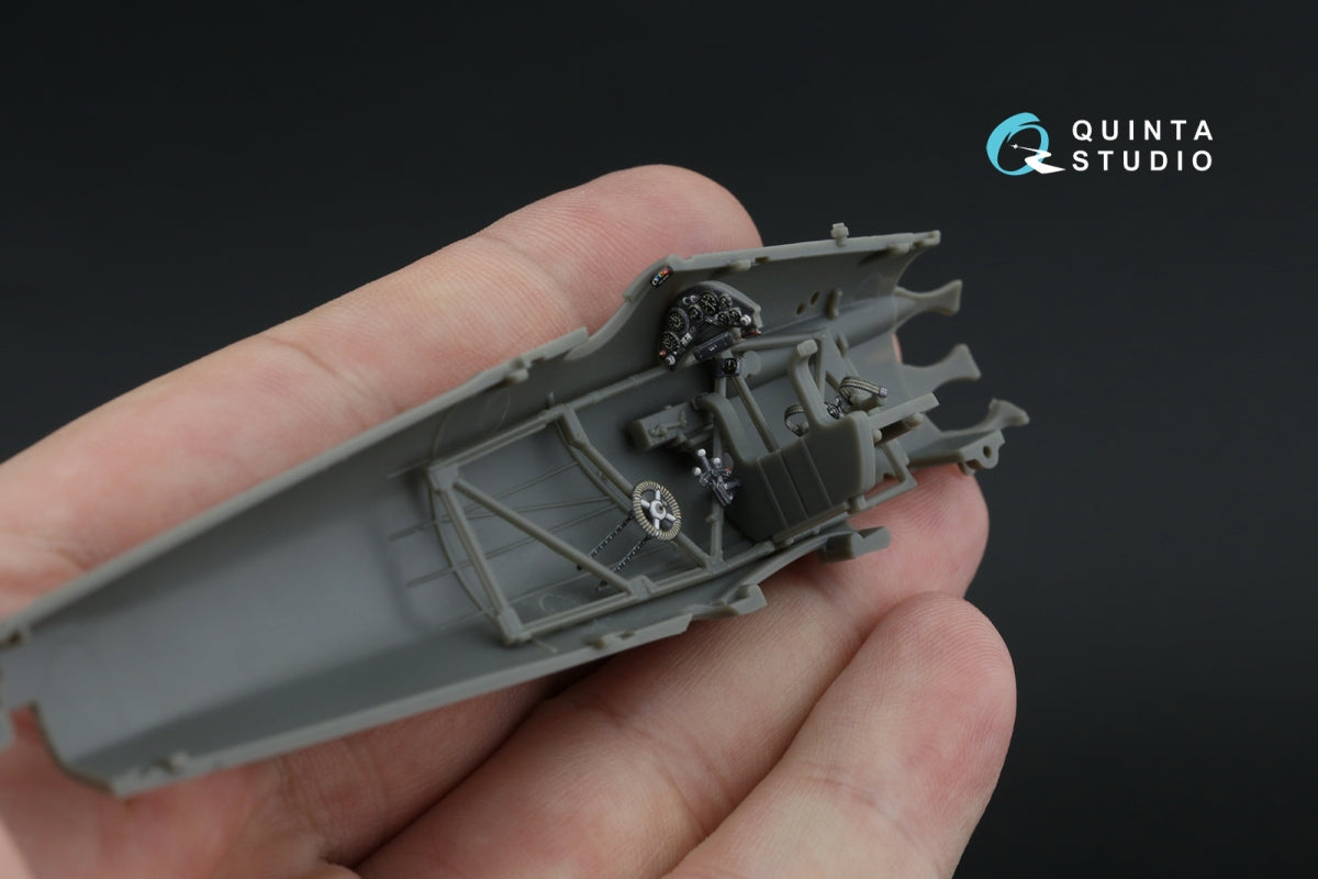 Quinta Studio QD48502 Bristol Bulldog Mk.II 3D-Printed colored Interior on decal paper (Airfix) 1/48 – image 11