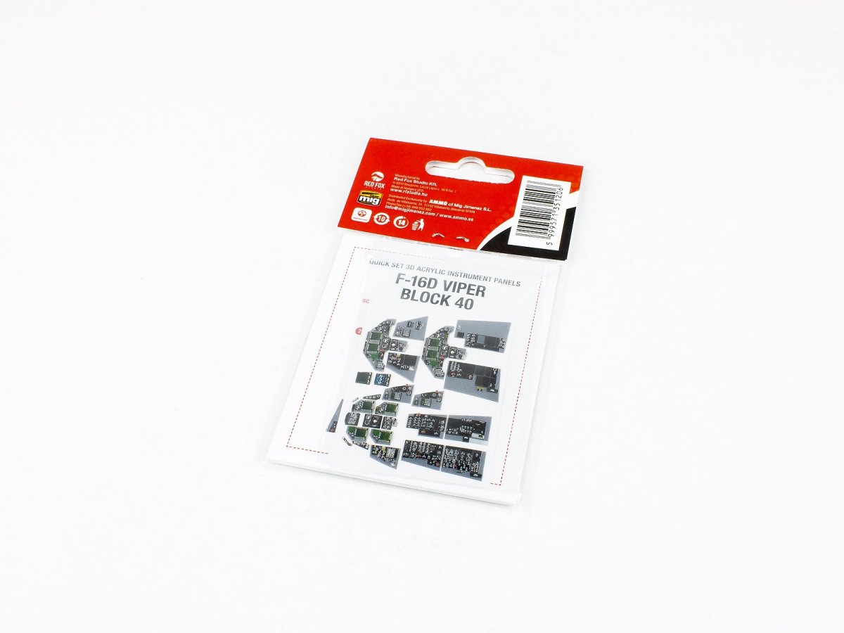 Red Fox Studio QS-32121 F-16D Block 40 Viper Academy 1/32 – zdjęcie 2