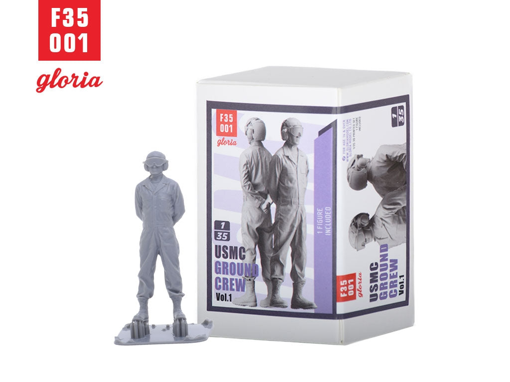 Gloria F35001 USMC Ground Crew Type 1 3D Printed Figures 1/35 – Bild 4