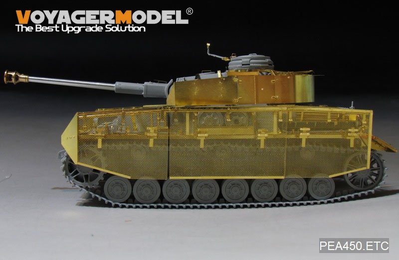 Voyager Model PEA450 WWII German Pz.Kpfw.IV Ausf.J &amp;quot;Thoma shields&amp;quot; wire mesh schürzen (Last Production) (FOR Boder 35008) 1/35 – zdjęcie 8