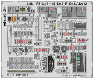 Eduard 491246 F-104S ASA-M KINETIC 1/48 – zdjęcie 2