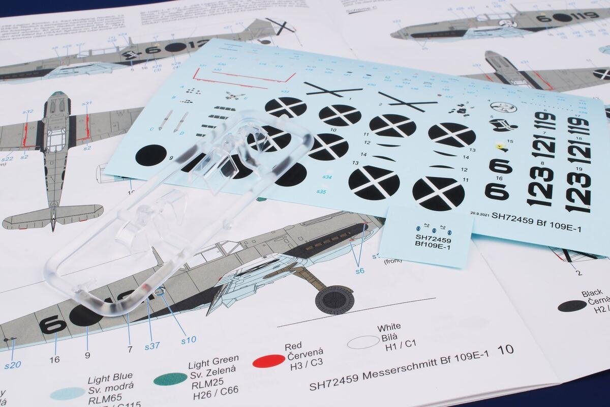 Special Hobby 72459 Messerschmitt Bf 109E-1 &amp;#39;J/88 Legion Condor&amp;#39; 1/72 – image 10