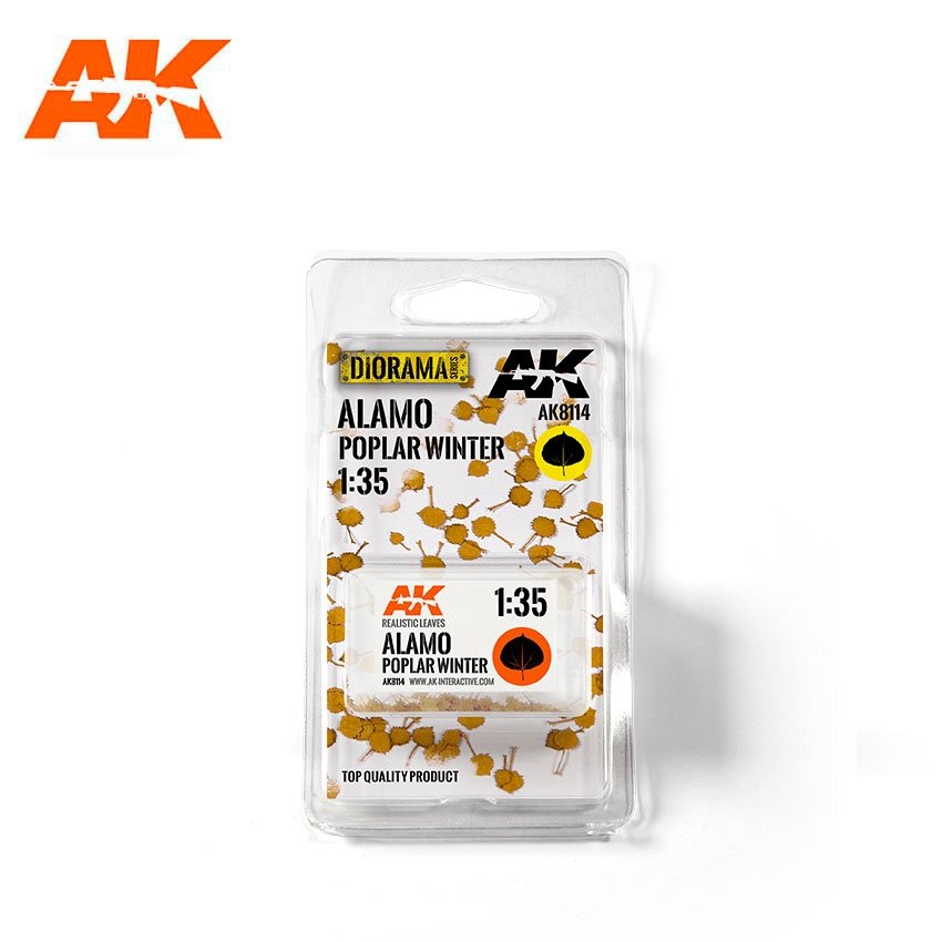 AK Interactive AK8114 ALAMO POPLAR WINTER (HAUTE QUALITÉ) 1/35