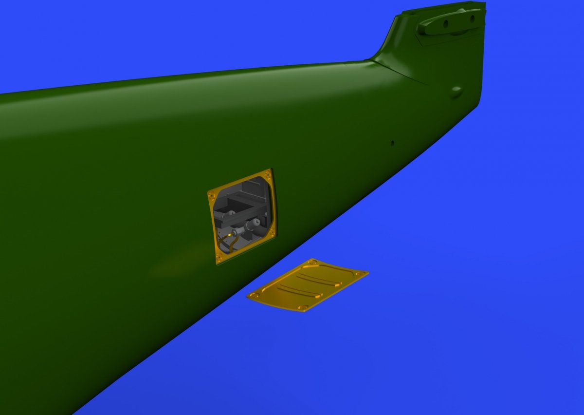 Eduard 648257 Bf 109G-2/4 radio compartment EDUARD 1/48
