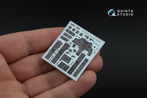 Quinta Studio QDS-48572 AH-64A 3D-Printed &amp;amp; coloured Interior on decal paper (Academy/Modelist) (small version) 1/48 – zdjęcie 2