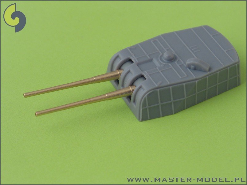 Master SM-350-032 IJN 20cm/50 (8&amp;quot;) 3rd Year Type No. 2 barrels - without blastbags (10pcs) – image 4