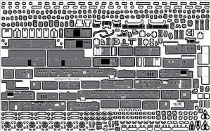 Pontos 35022F1 BISMARCK 1941 Detail Up Set 1/350 – zdjęcie 17