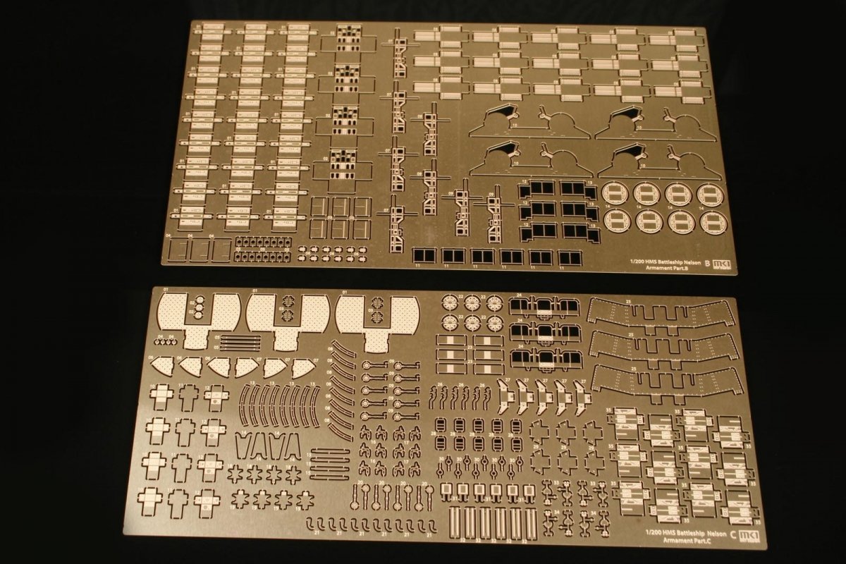 MK1 Design MS-20010 HMS NELSON ARMAMENT SET 1/200 – image 13