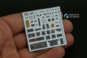 Quinta Studio QD48229 He 219 3D-Printed &amp;amp; coloured Interior on decal paper (Tamiya) 1/48 – zdjęcie 10
