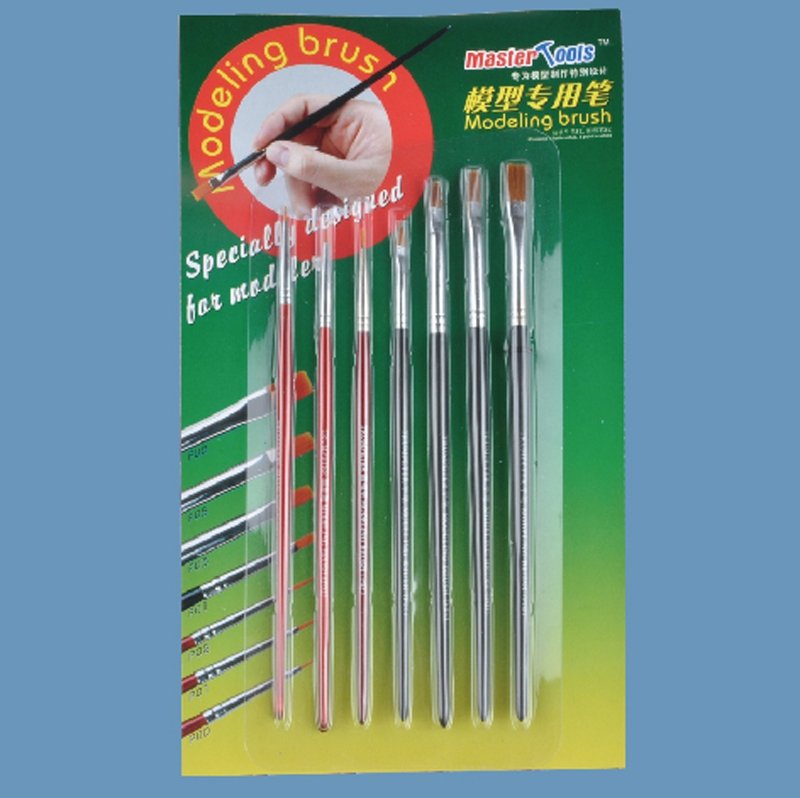 Trumpeter 09900 Modeling brush (7pcs)