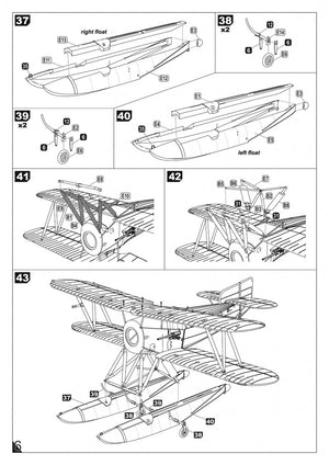 Armory Models 48004 Fairey Flycatcher British Interwar FAA Floatplane Fighter, Late (Metal) 1/48 – zdjęcie 7