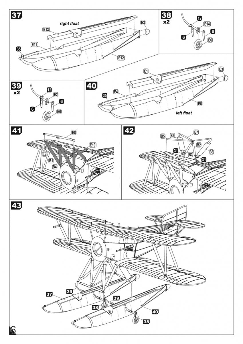Armory Models 48004 Fairey Flycatcher British Interwar FAA Floatplane Fighter, Late (Metal) 1/48 – zdjęcie 7