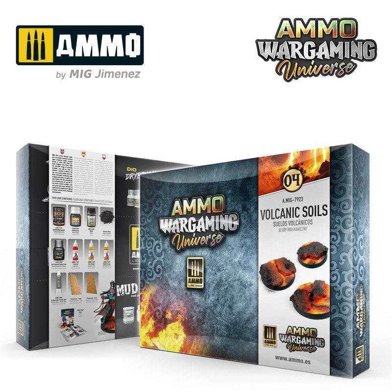 AMMO of Mig Jimenez 7923 AMMO WARGAMING UNIVERSE 04 - Volcanic Soils – image 3