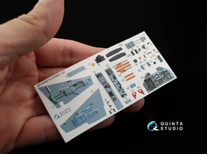 Quinta Studio QD32002 Su-25SM 3D-Printed &amp;amp; colored Interior on decal paper (for Trumpeter kit) 1/32 – image 4