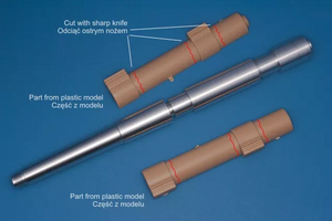 RB Model 35B120 152mm ML-20 Fits to Trumpeters Howitzer gun M1937 ML-20 1/35 – zdjęcie 4