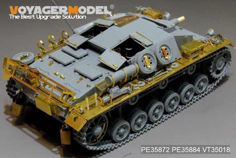 Voyager Model PE35872 WWII German StuG.III Ausf.C/D Africa troop Basic for DRAGON 1/35 – zdjęcie 6